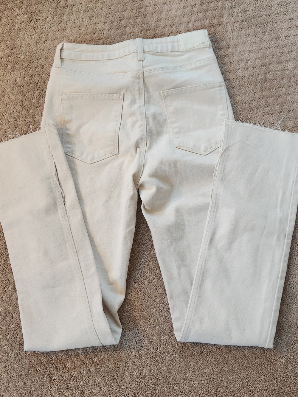 Zara Tan Jeans, Size 6